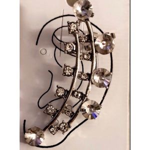 Silver Ear Cuff Stud